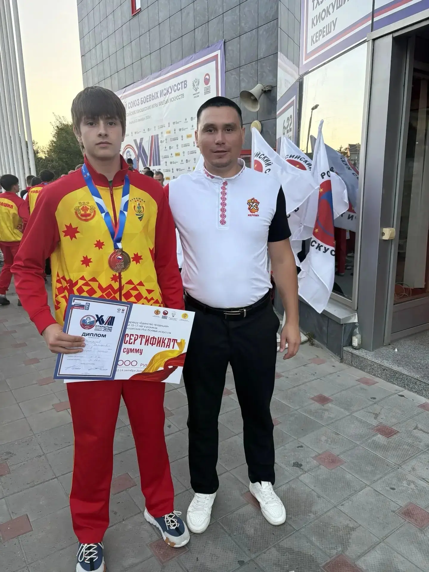 Поздравляем Рамазана Тазетдинова с завоеванием бронзовой медали на Всероссийских юношес...