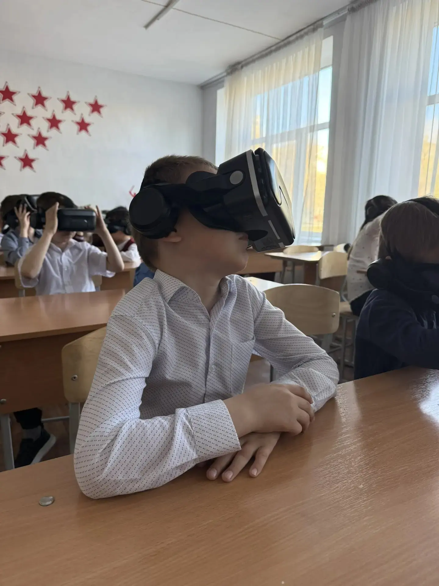 🚀 Путешествие по Солнечной системе — уже в нашей школе!  На днях для наших ребят прошло увлекательно