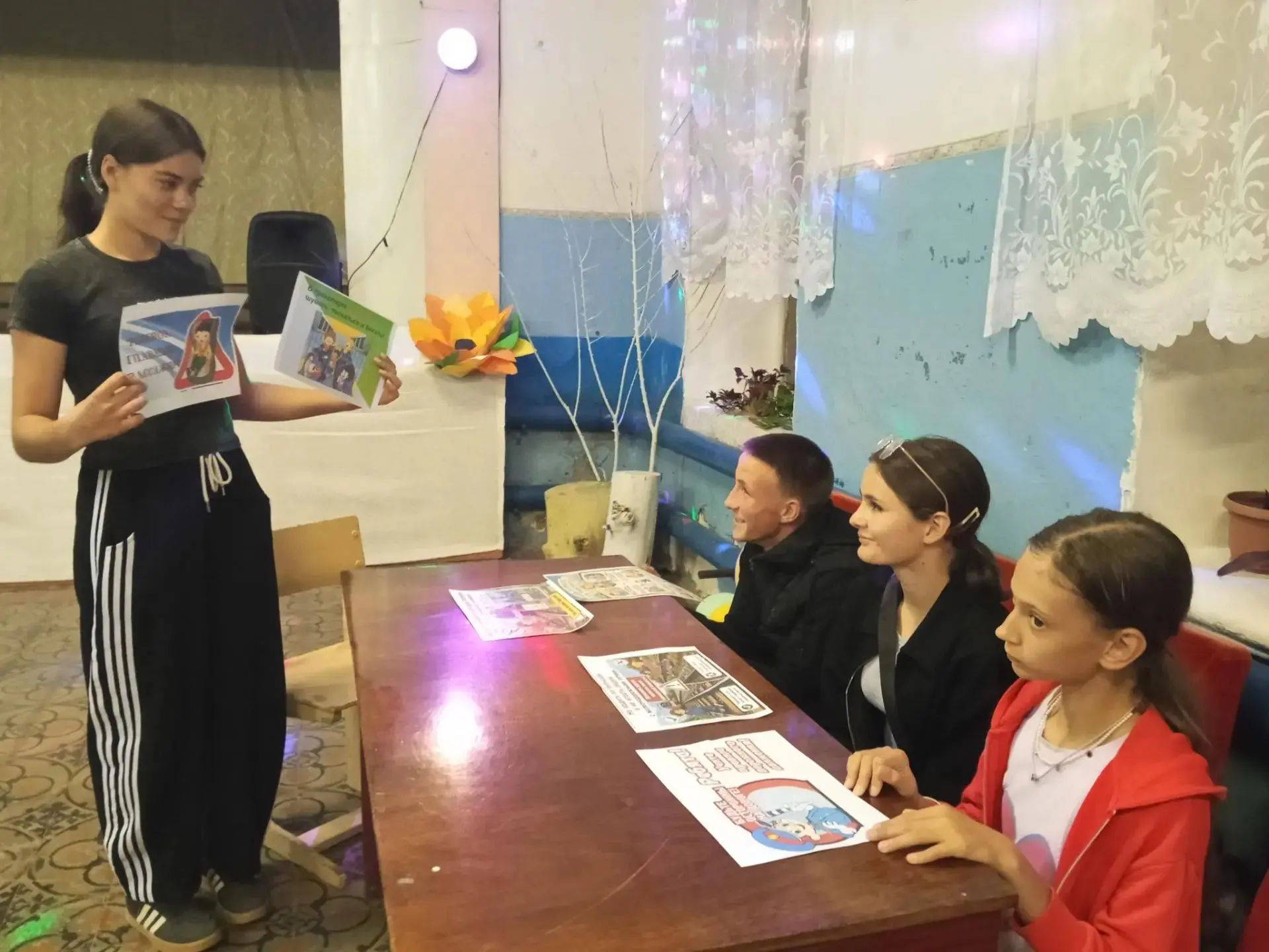В рамках акции "Единый день безопасности" в Сокурском сельском клубе прошла профилактич...