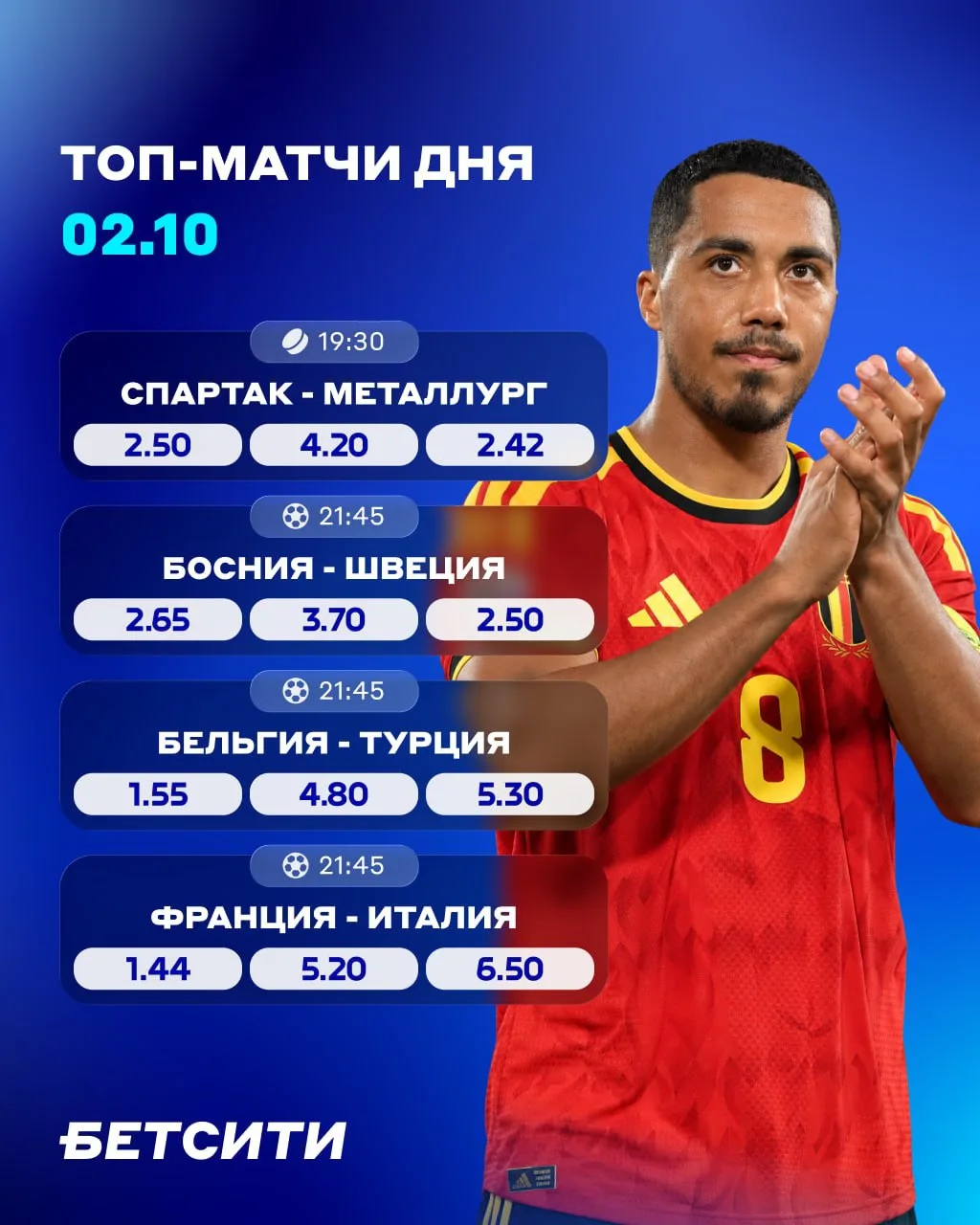 🔝 Франция – Италия и Бельгия – Турция в Лиге наций!