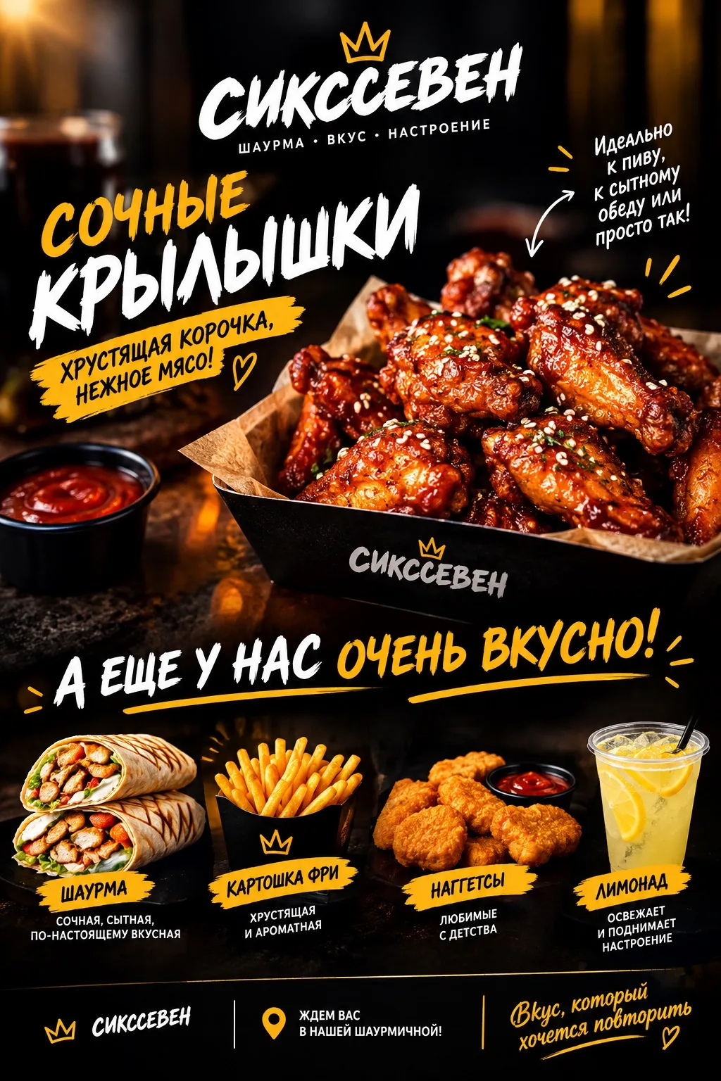 🤤 КРЫЛЫШКИ, ОТ КОТОРЫХ СЛОЖНО ОТКАЗАТЬСЯ! 🔥