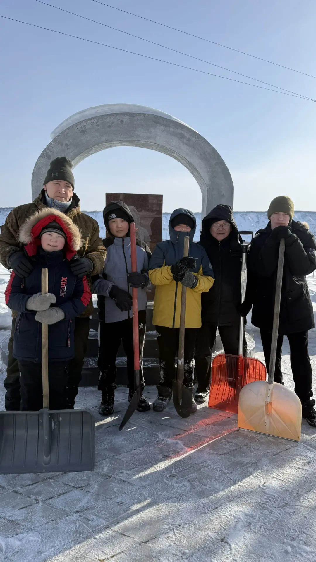📌Сегодня благодаря самоотверженному труду наших учащихся была осуществлена благородная...