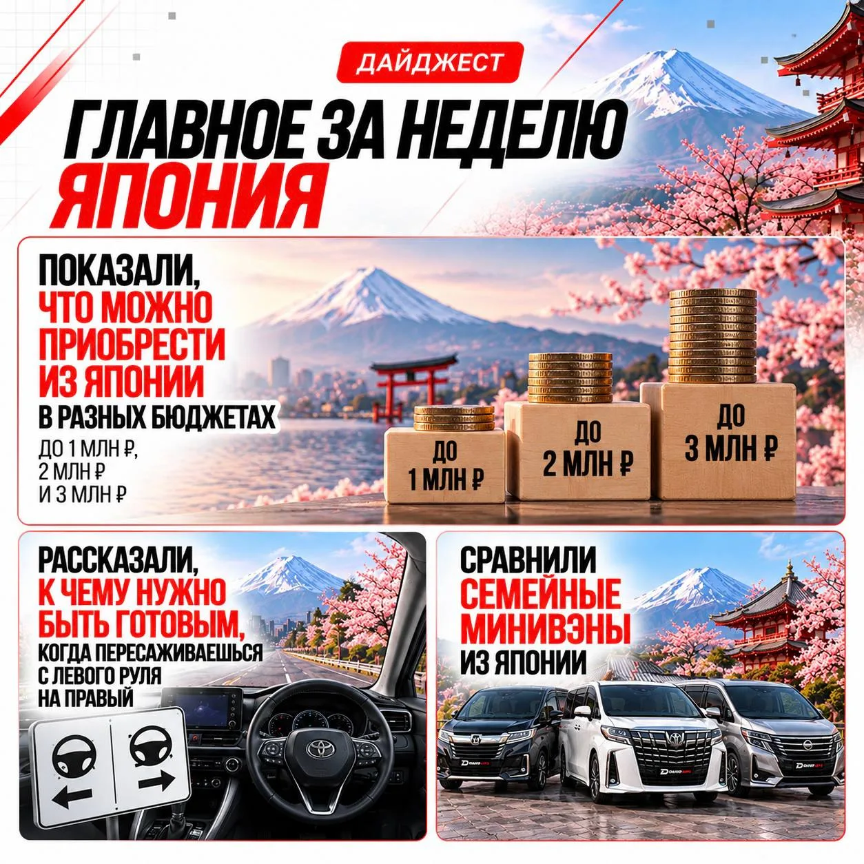 🇯🇵 ГЛАВНОЕ ЗА НЕДЕЛЮ: ЯПОНИЯ