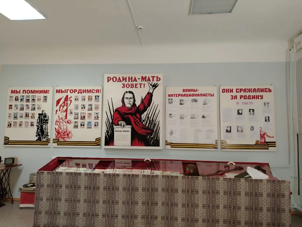 В нашем школьном музее.  «Наследие» прошла трогательная и познавательная экскурсия, пос...