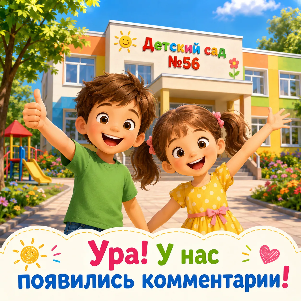 ☀Дорогие друзья!

📌В нашем канале стали доступны комментарии к публикациям🥳. Ставьте свои реакции,