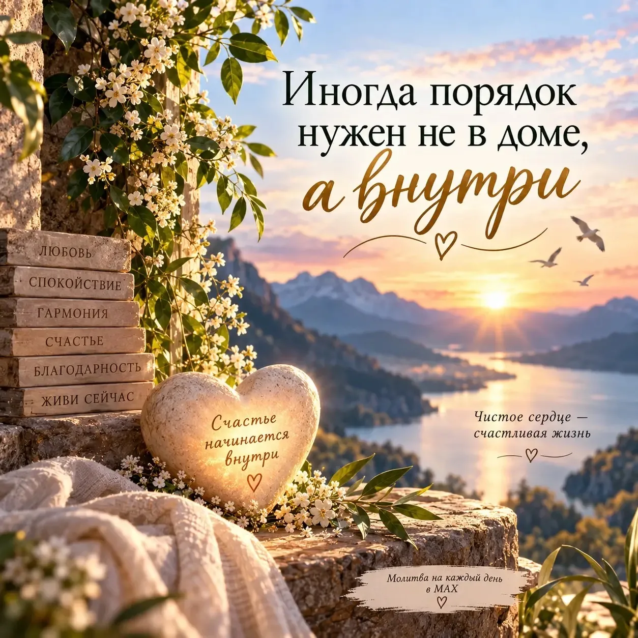 Иногда порядок нужен не в доме, а внутри