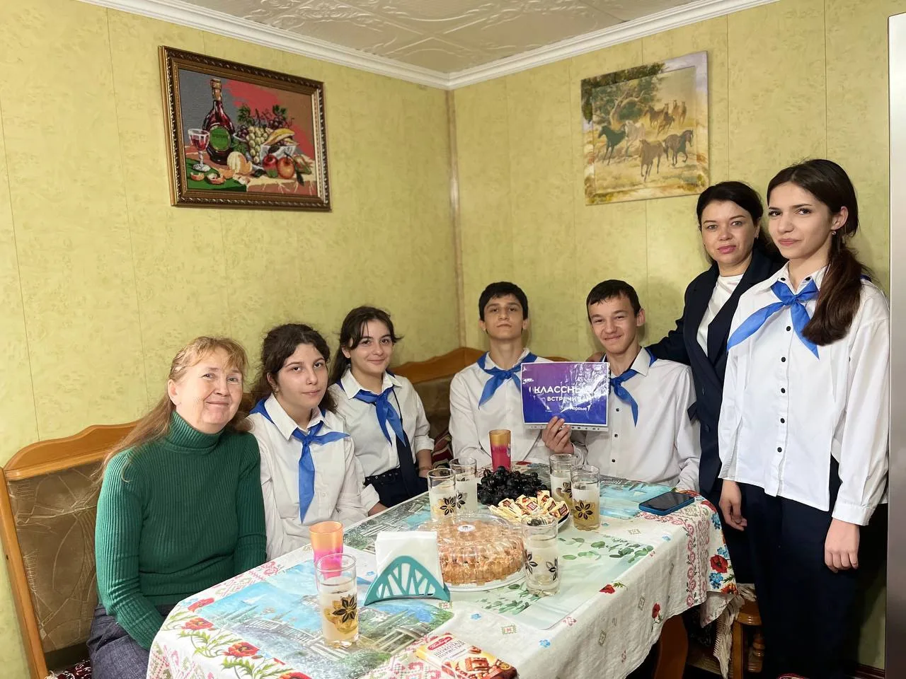 🎉 В рамках проекта «Классные встречи» в МКОУ «СОШ 1» состоялось очень тёплое и душевно...