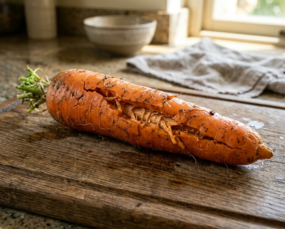 🥕 ПОЧЕМУ ТРЕСКАЕТСЯ МОРКОВЬ — И КАК ЭТО ИСПРАВИТЬ!
Казалось бы, морковь выросла ровная и крупная, а