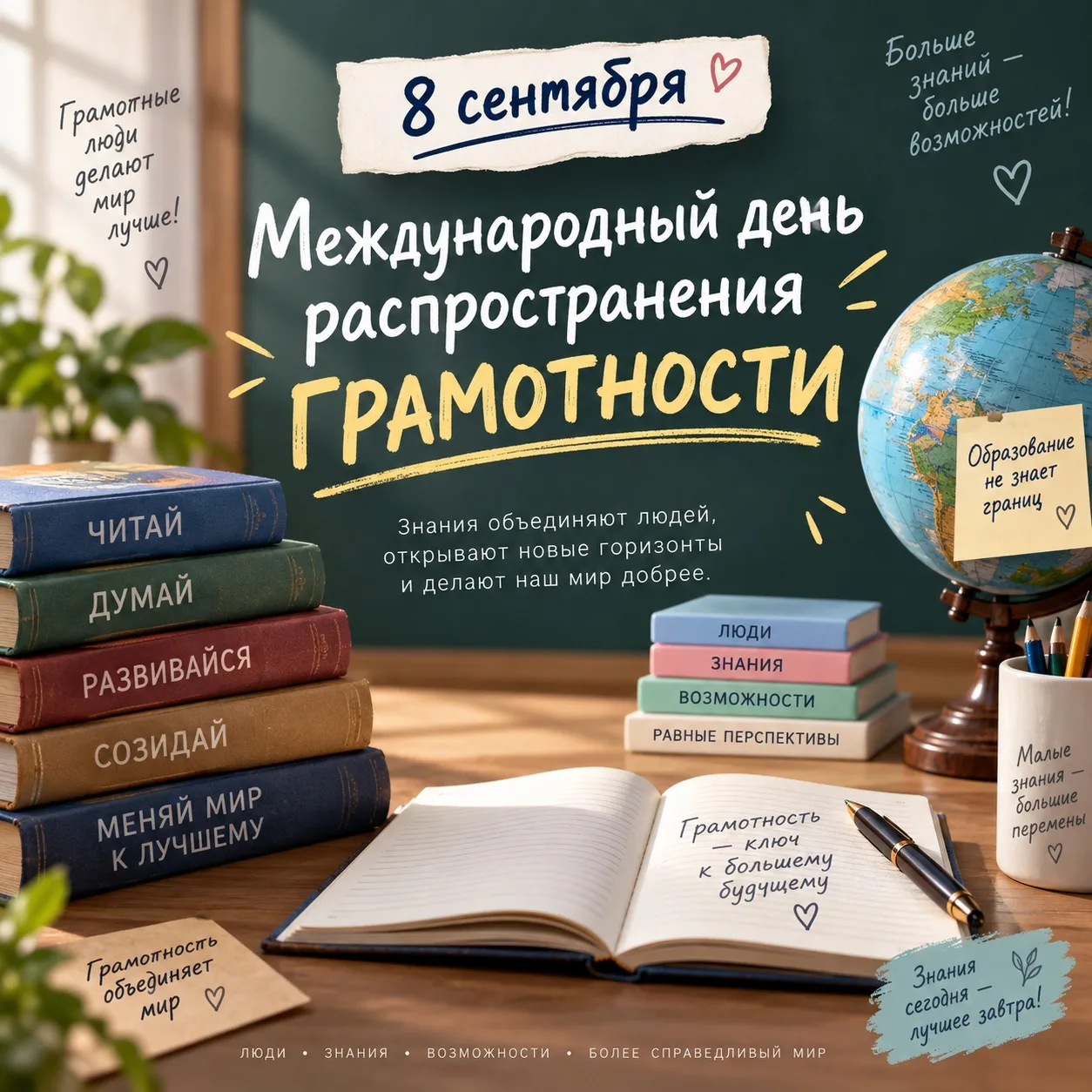 📚 Международный день распространения грамотности