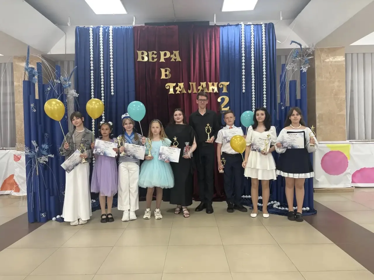 С высокими результатами вернулись учащиеся музыкального отделения с конкурса «Вера в талант», которы