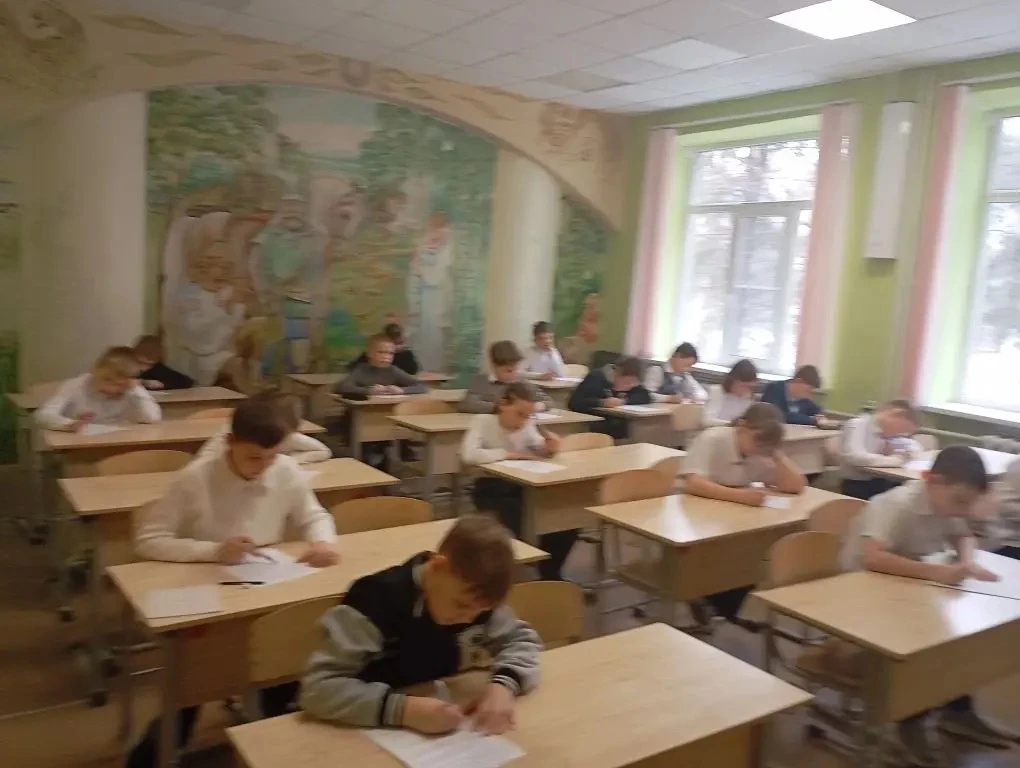 Обучающиеся начальной школы активно участвовали в районном этапе олимпиады, проходившей в рамках про