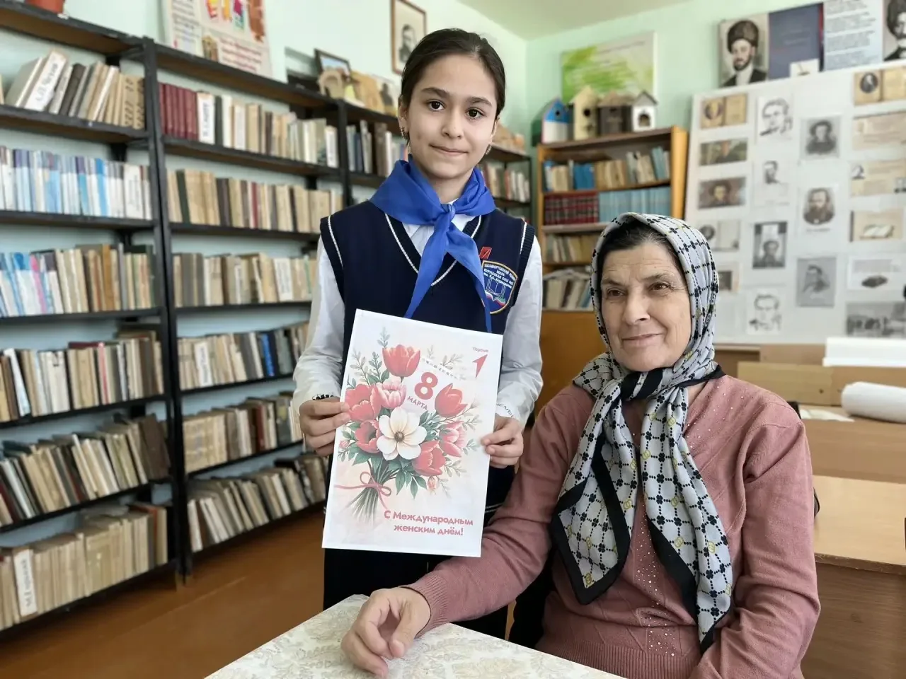 💐Акция добра и уважения💐  📌В МКОУ «Курушская СОШ №2 им. Я. С. Аскандарова» состоялась Всероссийская 