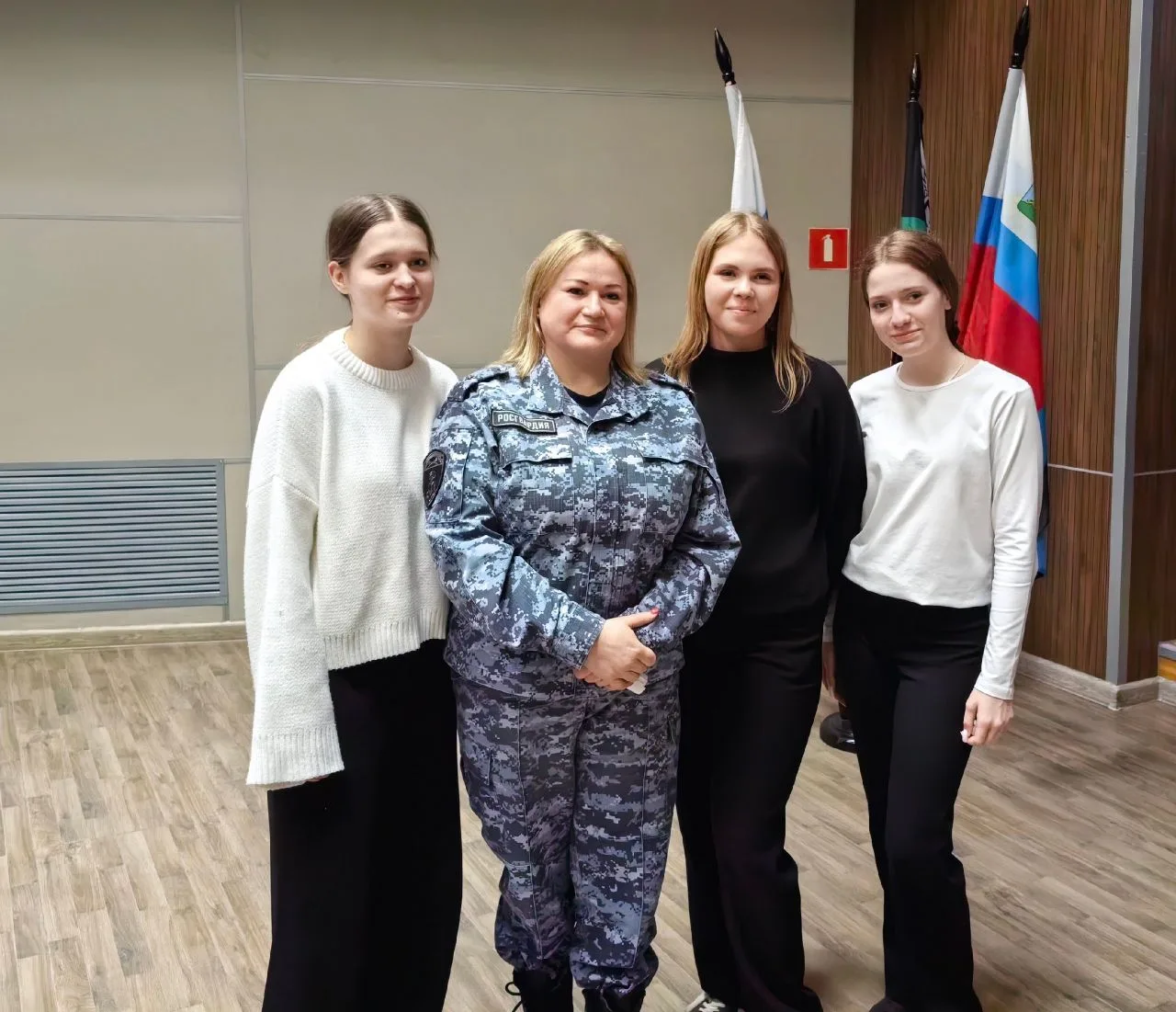 В преддверии Дня войск национальной гвардии Российской Федерации для обучающихся  МОУ «Разуменская С