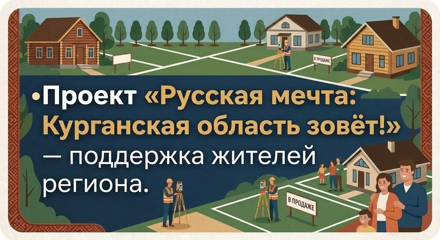 В Курганской области продолжается реализация масштабного проекта «Русская мечта: Курган...
