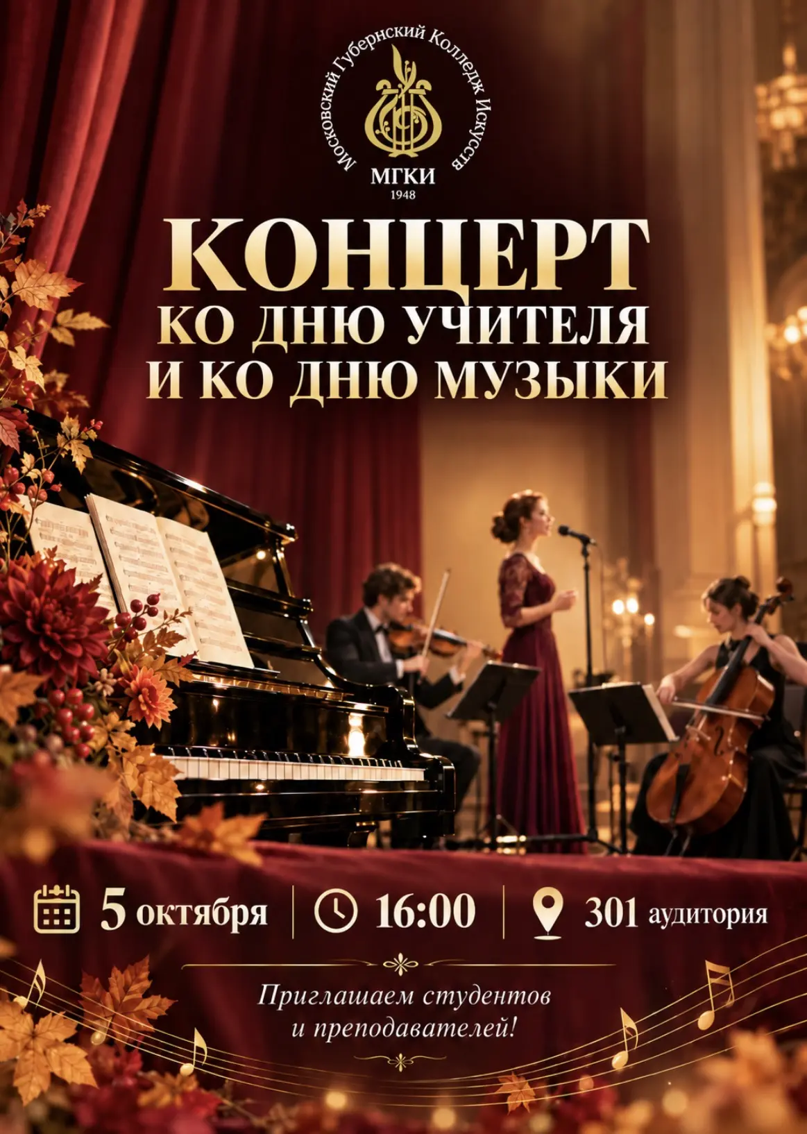 🎶 Два праздника — одна тёплая встреча!