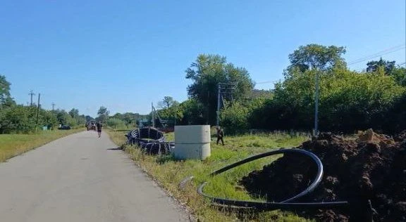 В селе Ножкино заменят 730 метров водопровода