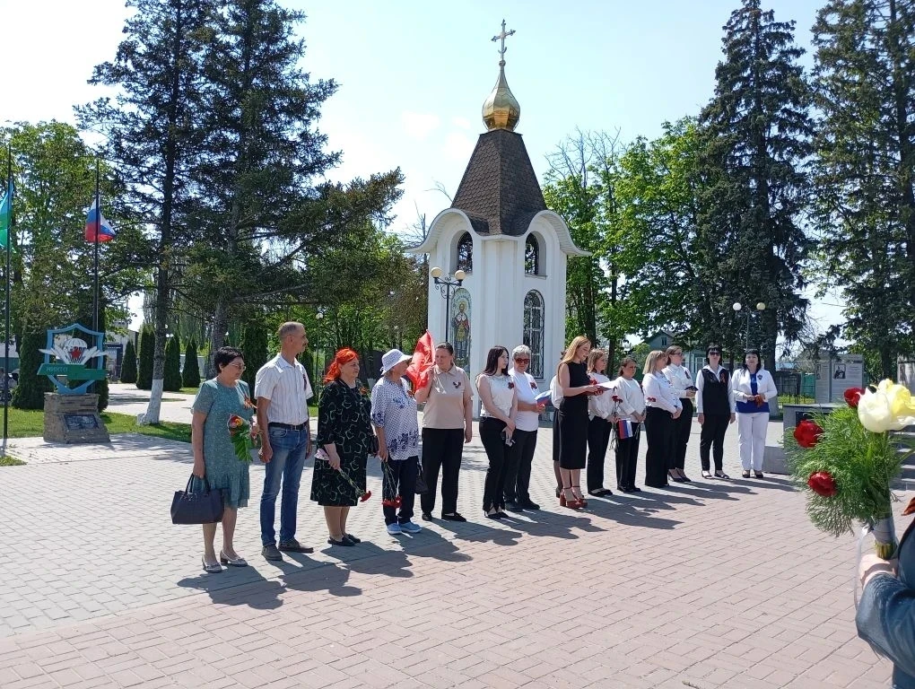 🌟 В преддверии 81‑й годовщины Дня Победы наш полицейский класс принял участие в памятн...