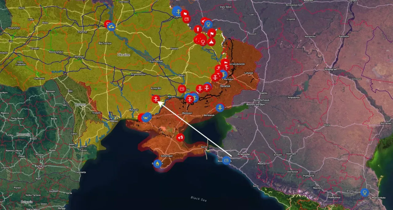 🎖️🎖️🎖️ Российские операторы барражирующего боеприпаса «Ланцет» выявили стоянку техни...