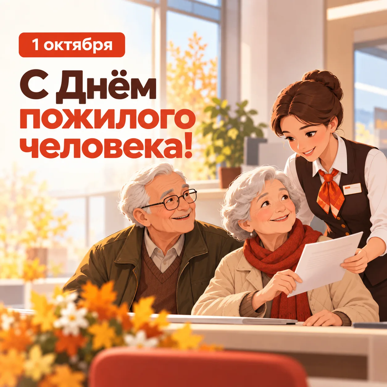 С Днём пожилого человека!