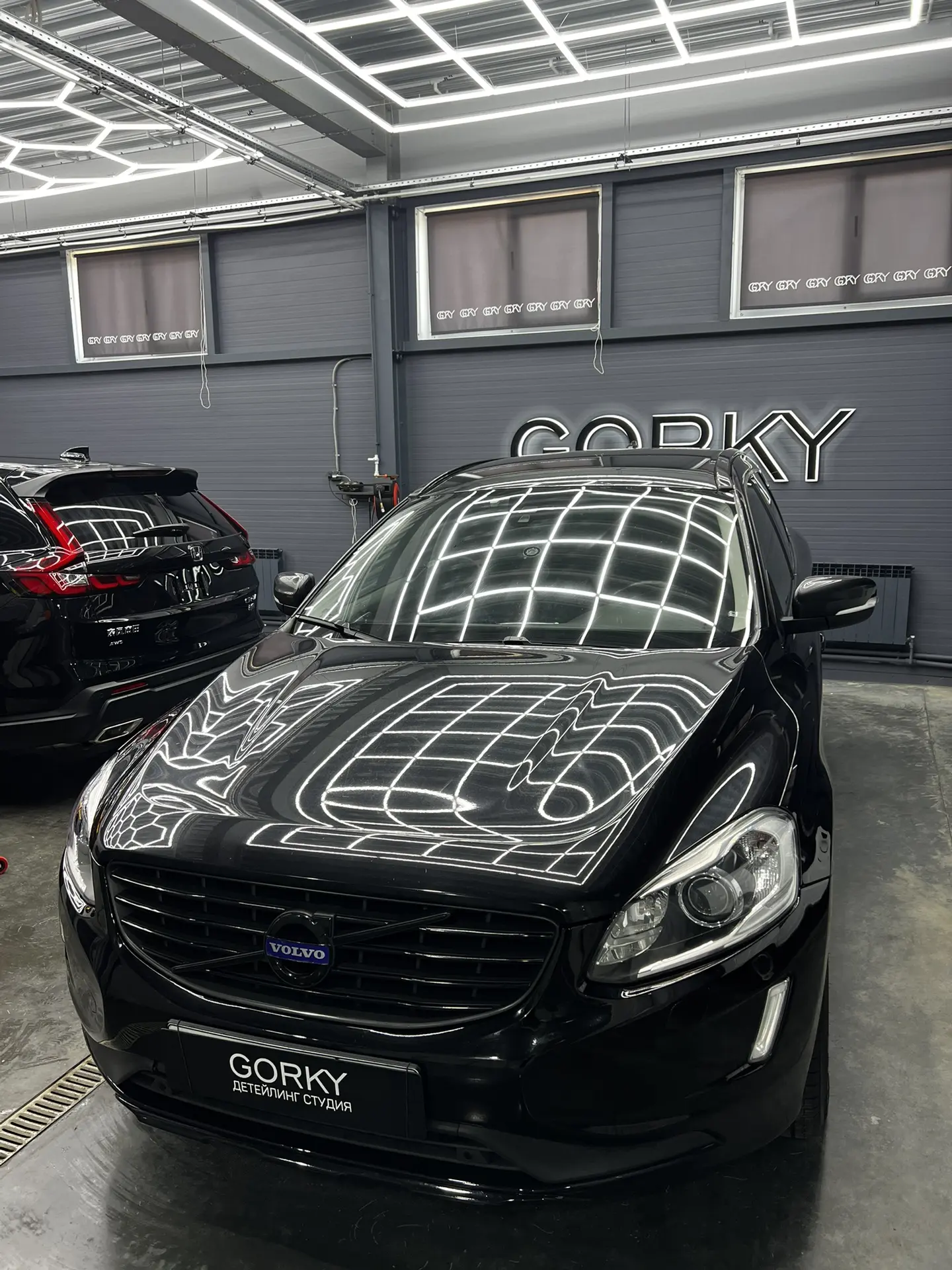 Volvo XC60 после большого комплекса! 
Основной проблемой был: виски-кола по всему салону от веселых 