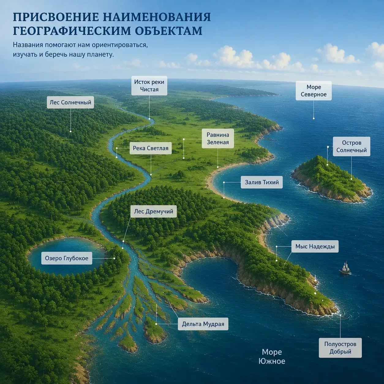 Наименования географических объектов