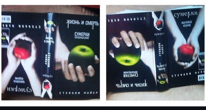 "Жизнь и смерть" - книга-перевёртыш. "Жизнь и смерть" - это "Сумерки'" наоборот, она ва...