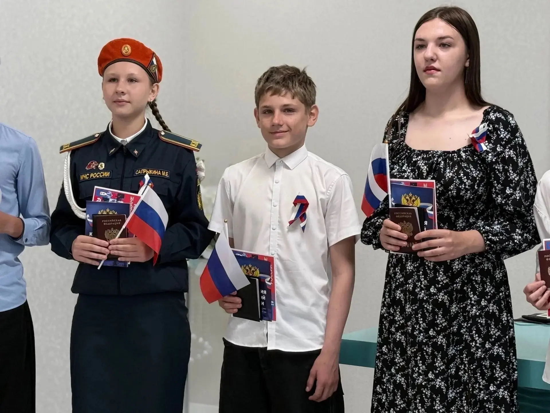 ‎🇷🇺 Паспорт — первый шаг во взрослую жизнь
‎
‎Накануне Дня России в отделе ЗАГС Краснозерского рай