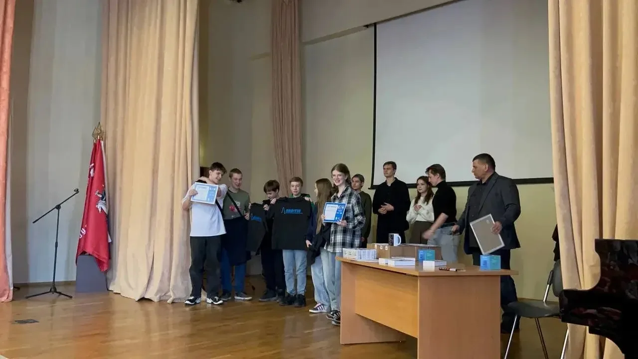 ПОБЕДА НАШИХ ЮНЫХ ФИЗТЕХОВЦЕВ! 🏆🔬  14 марта на базе ЗФТШ МФТИ и школы №2107 прошли «Математические б