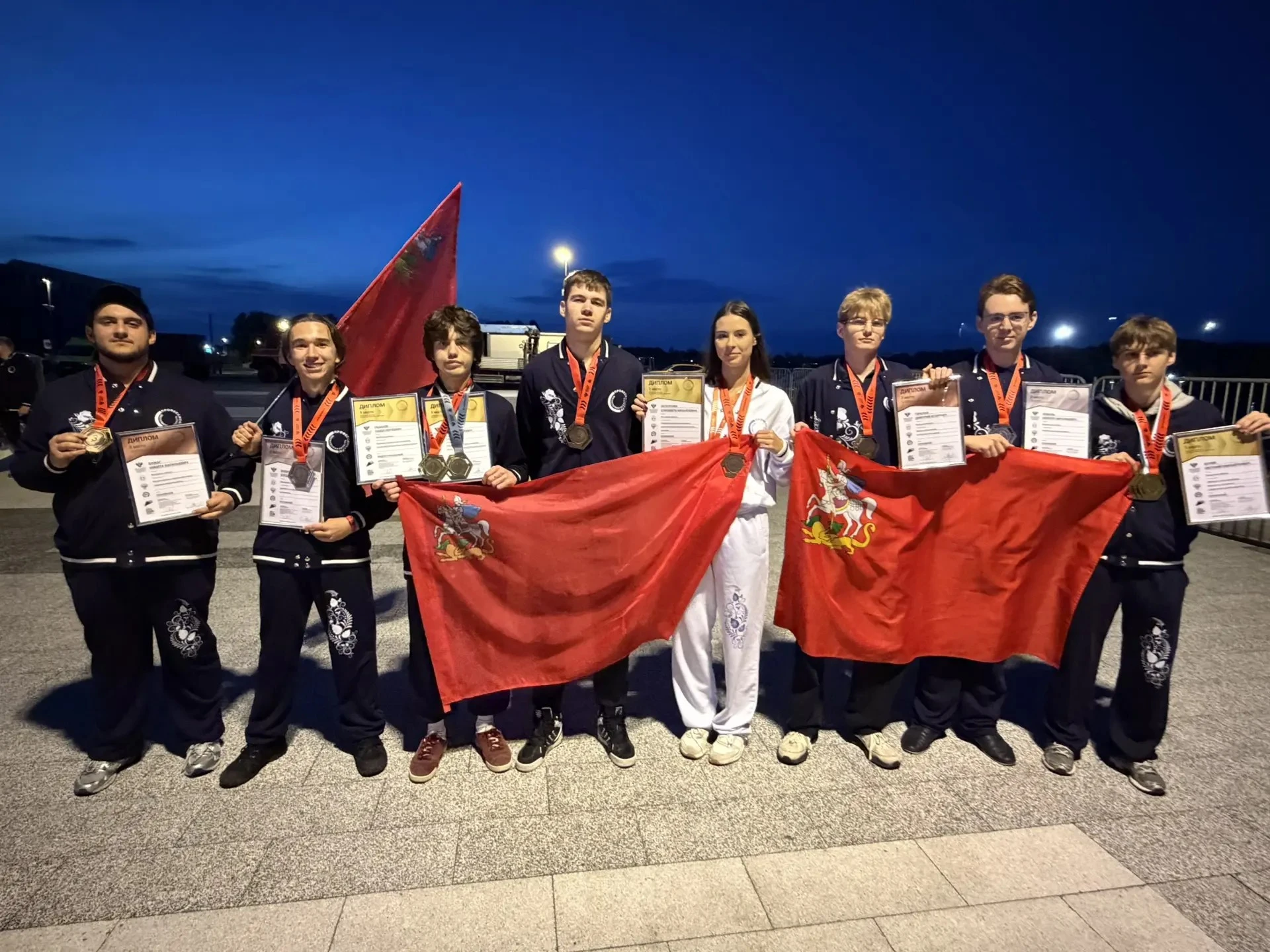 🏆 Сборная Подмосковья завоевала 14 медалей, из них 9 золотых, в финале чемпионата высо...