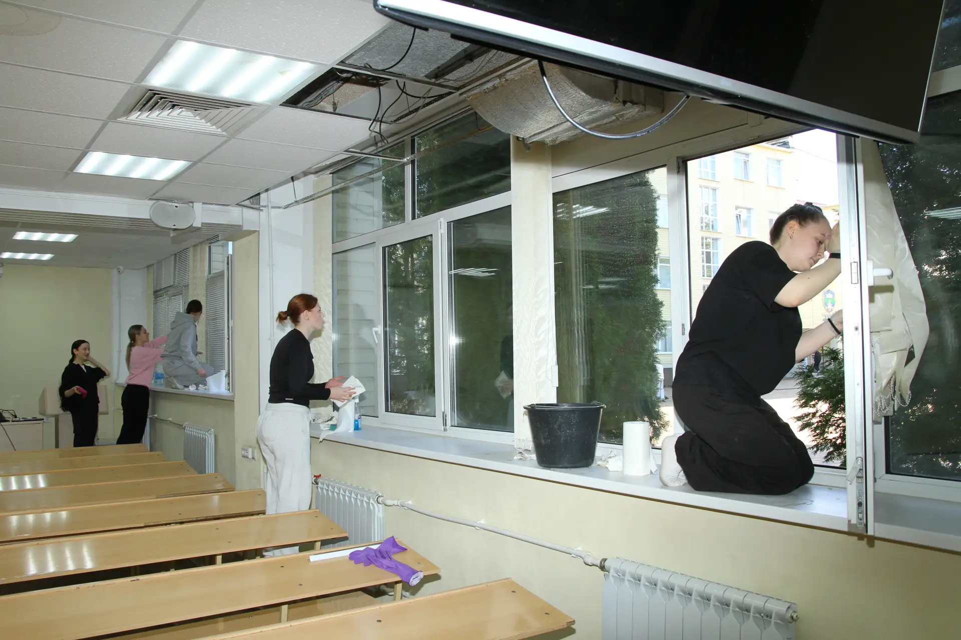 ⭐️ В институте состоялся традиционный экологический субботник  🗓 Ежегодно в рамках общероссийской ак