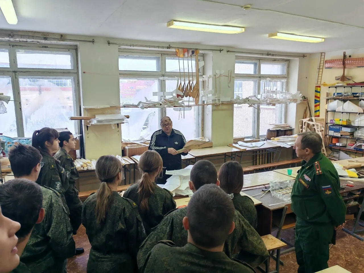 Завершился второй день военно-патриотического лагеря «Школа выживания»! 🇷🇺  Этот день был невероятно