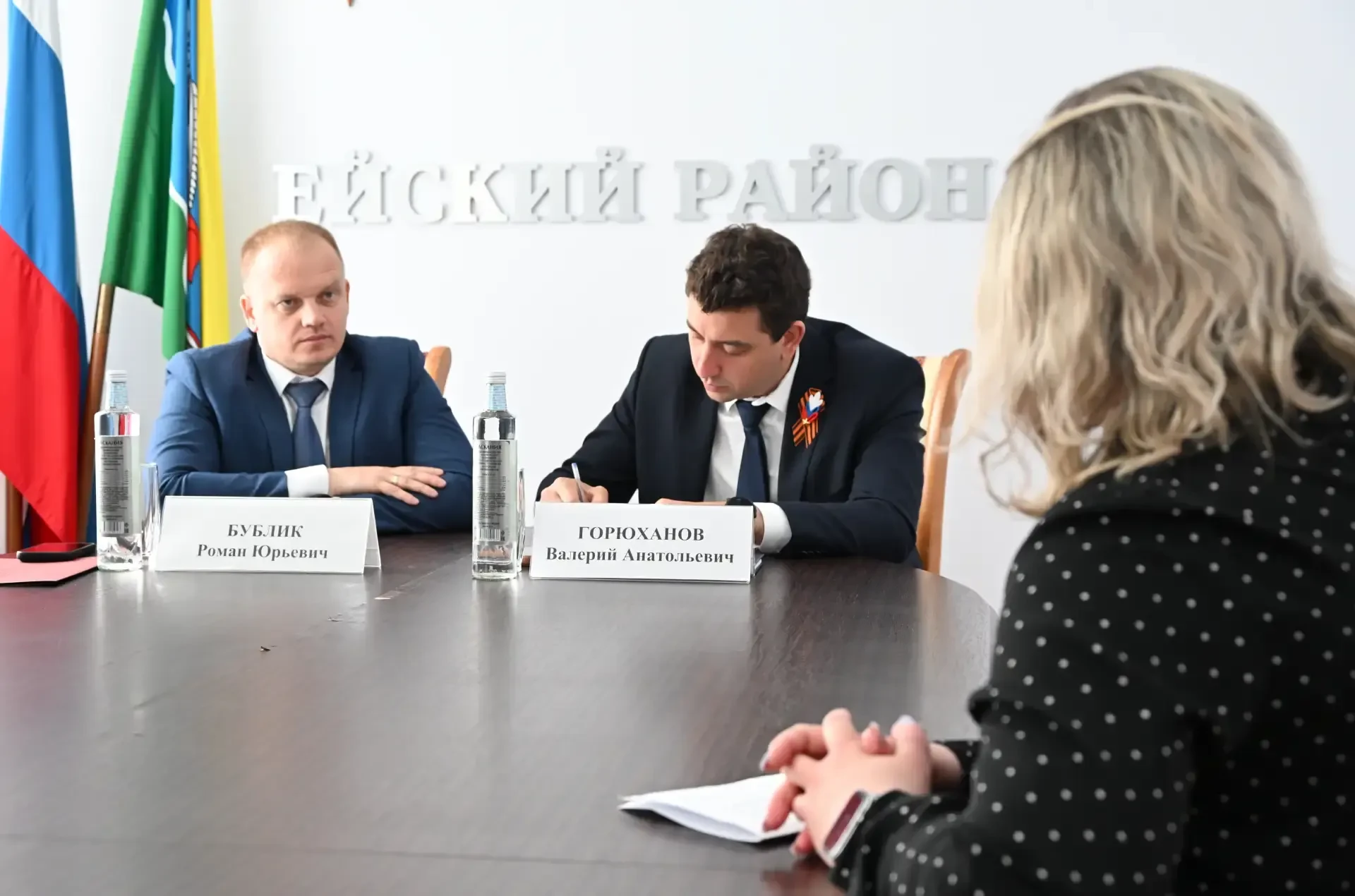 ⭕В рамках региональной недели депутат ГД РФ Валерий Горюханов совместно с главой Ейского района Рома