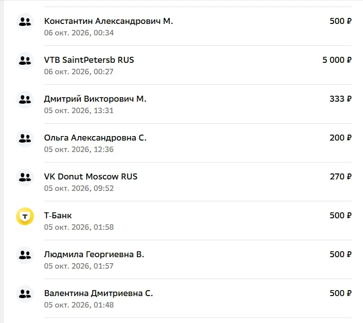 Ребята, примите благодарность.