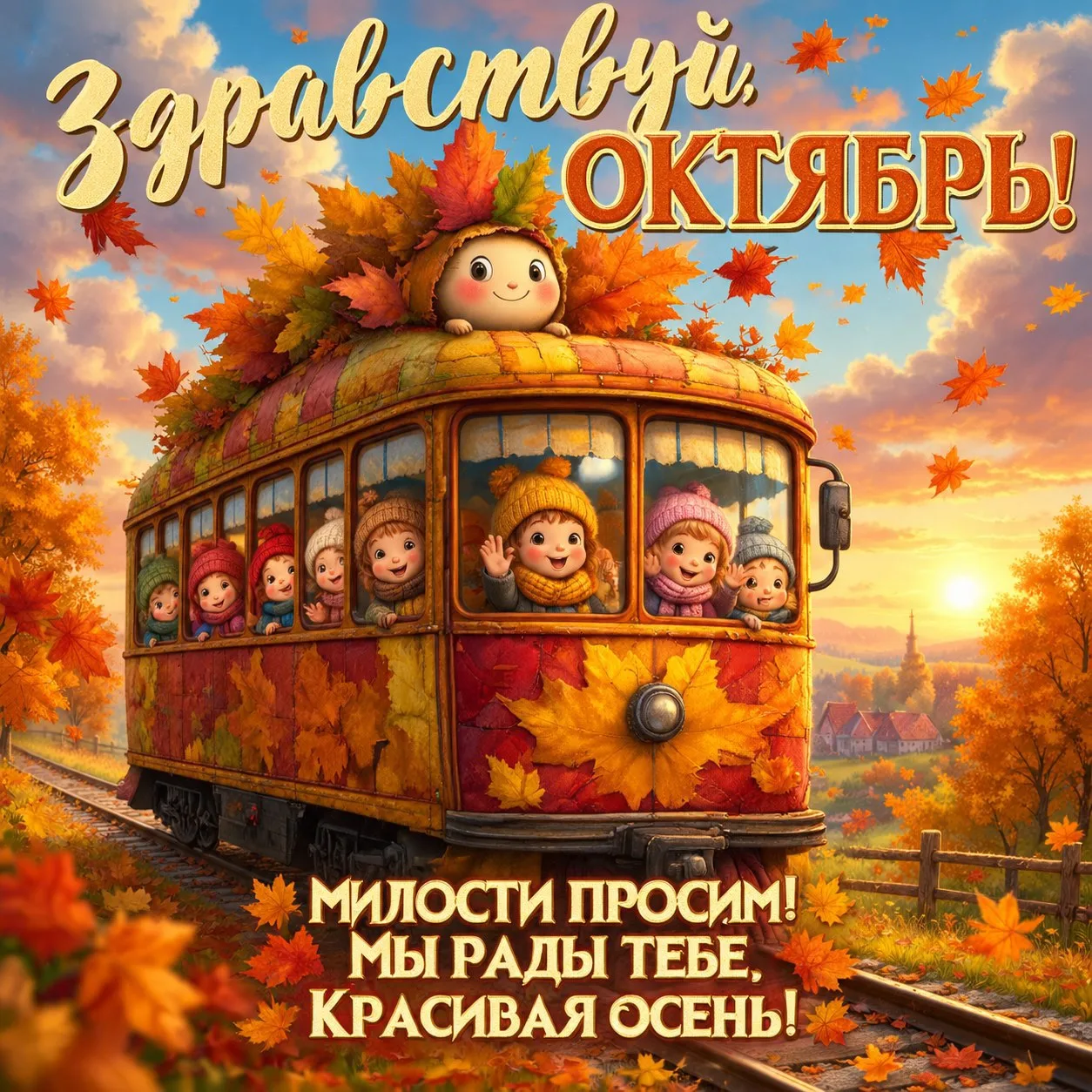 Первый месяц осени «пролетел»,сегодня уже 1 октября.