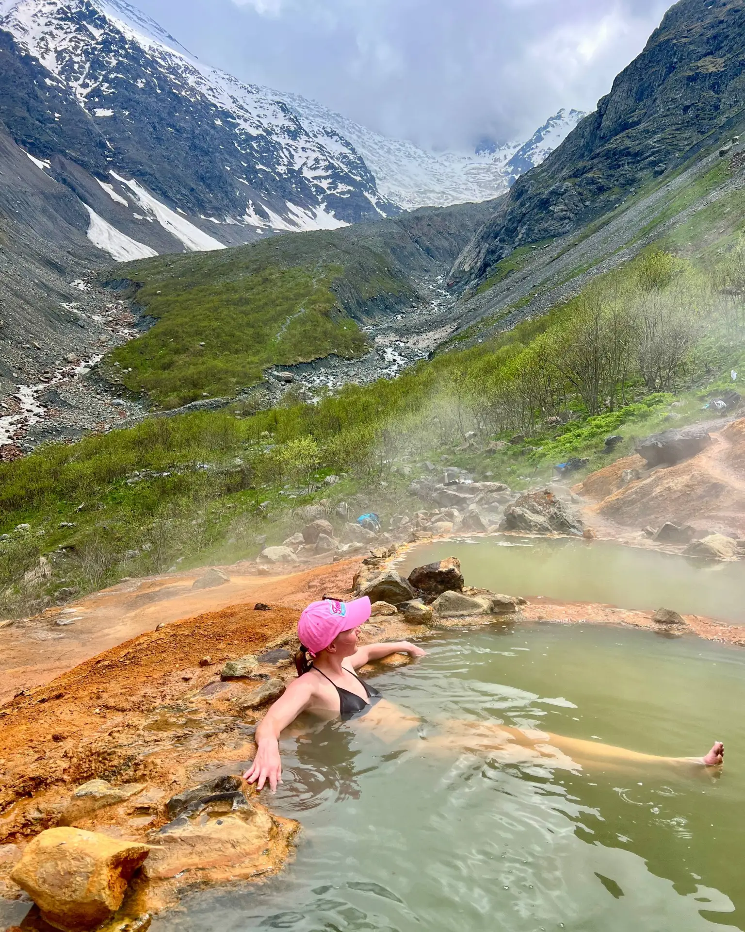Чтобы попасть в это SPA, сначала нужно уйти в Кармадонское ущелье ♨️