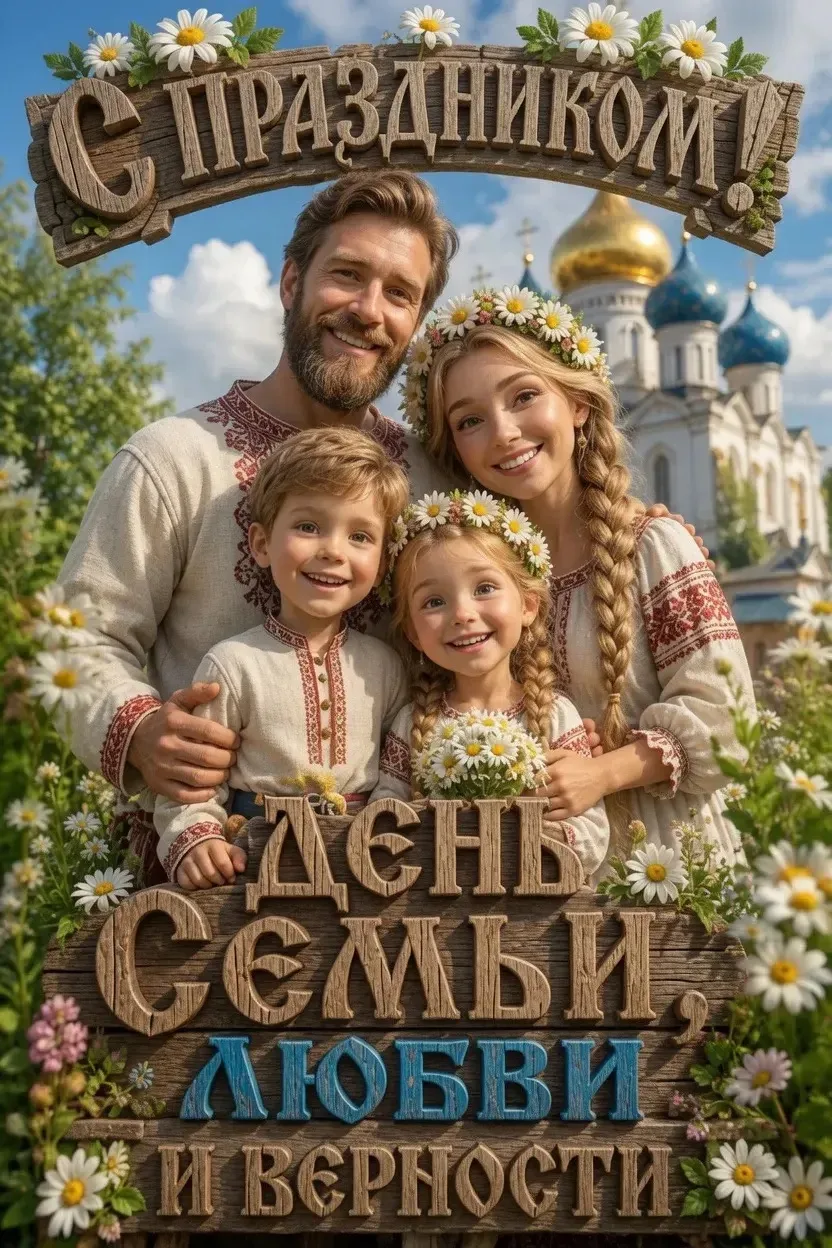 Уважаемые родители, дорогие сотрудники!!!🌟

Сердечно поздравляем вас с Днем любви, семьи и верности