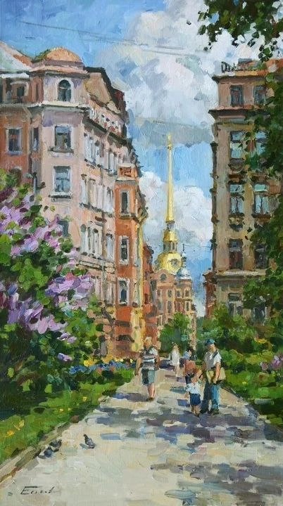 🎨 Петербург на картинах Павла Еськова

Еськов Павел Васильевич (1981 год рождения) – коренной петер