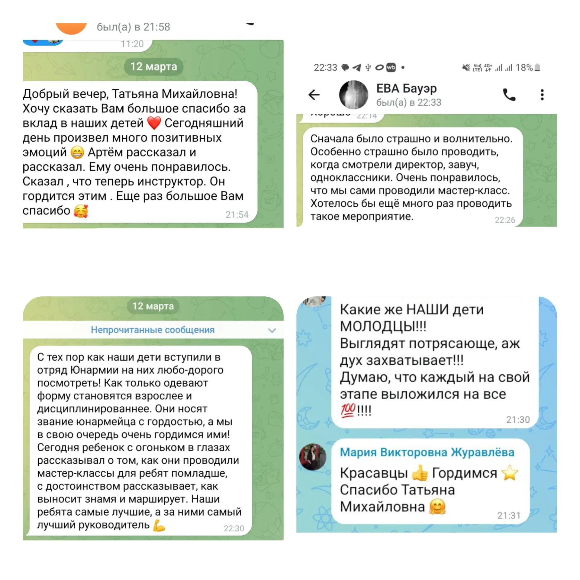 Отзывы детей и родителей