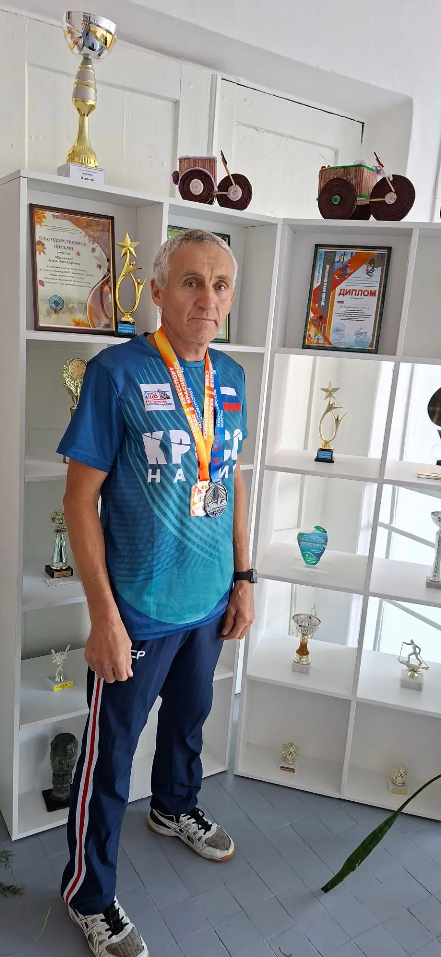 🏃‍♂️Гордость школы на юбилейном марафоне Красноярска🏃‍♂️