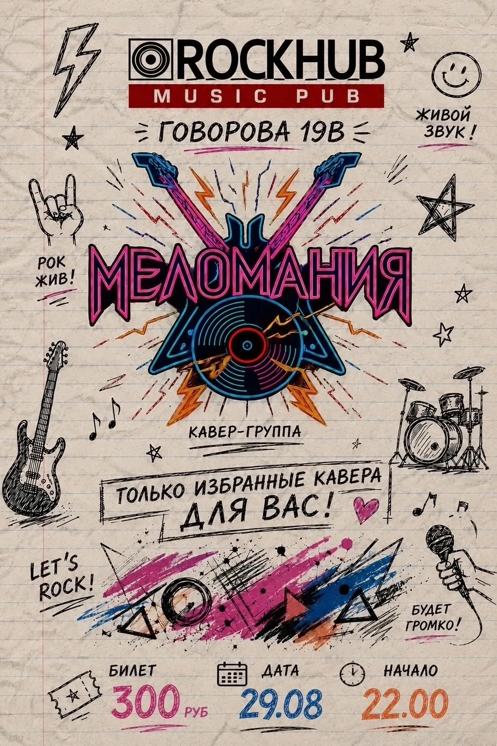 🎸 Меломания: Сольный концерт