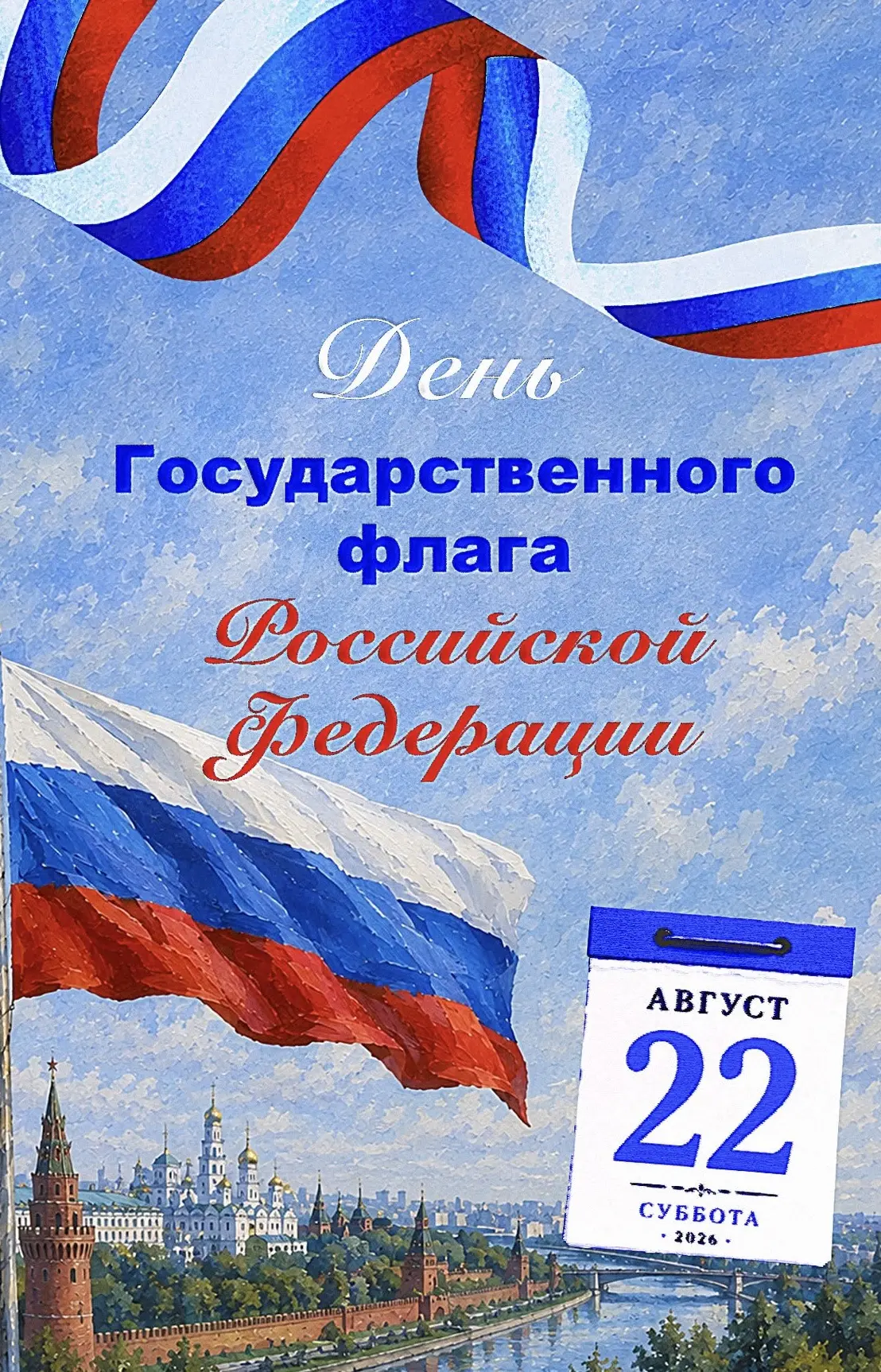 🇷🇺 С Днём Государственного флага Российской Федерации!