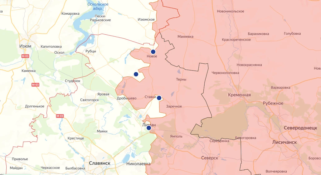 #карта 🗺👀 Что на самом деле происходит на севере ДНР, где противник давит уже которую...