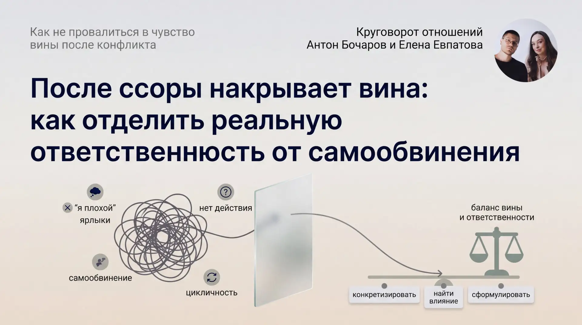 Чувство вины после конфликта — частый спутник стресса, но не всегда оно про реальную ош...