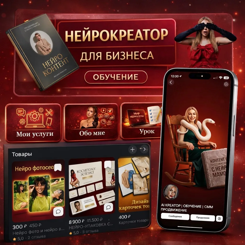 Сделала полный дизайн и оформление своего сообщества ВК примерно за 20 минут через нейр...