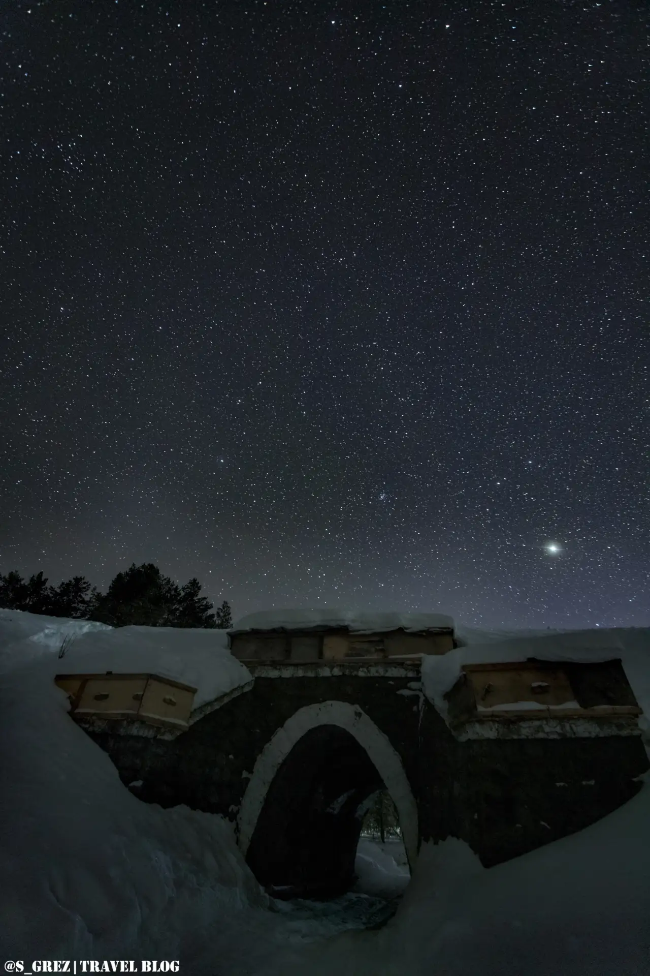 Зимние астрофотографии 🌌🌃❄