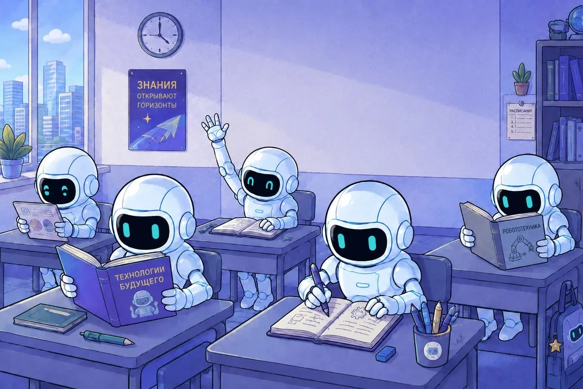 🤖 Роботы пошли в школу 

В Китае открылась настоящая школа для гуманоидных роботов. Их учат работат