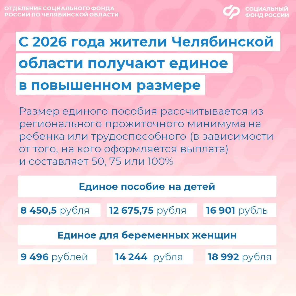 Единое пособие назначается на один год и продлевается только по заявлению родителя.   При назначении