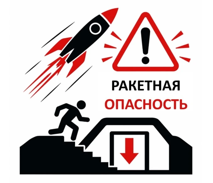 ❗️Что делать при ракетной опасности.