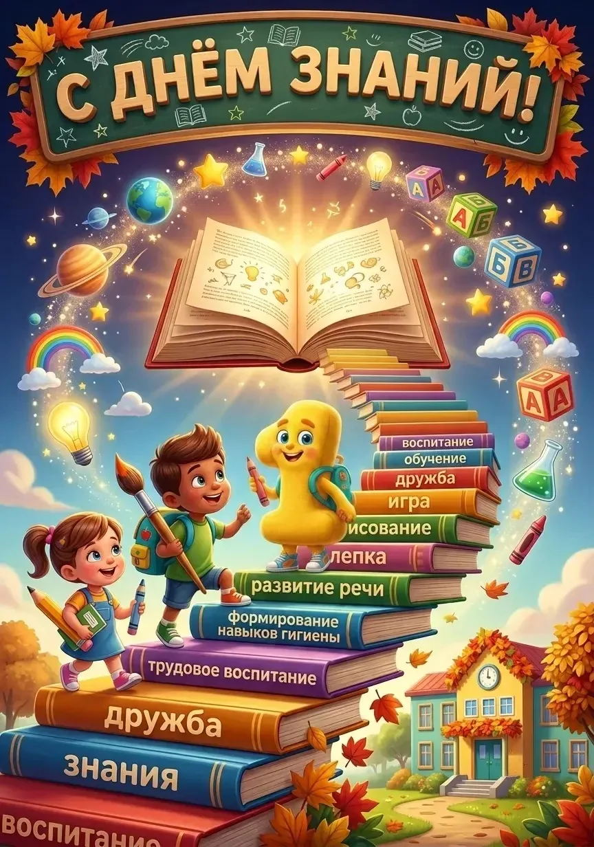 ☀С Днём знаний и с новым учебным годом!☀