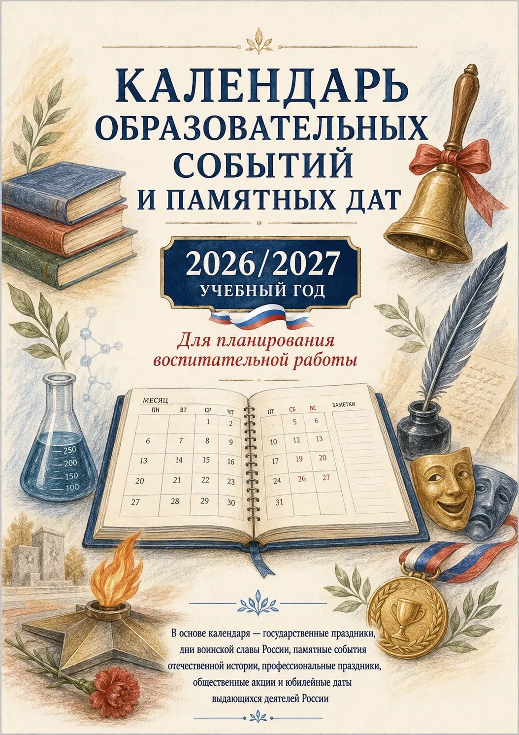 📅 КАЛЕНДАРЬ ОБРАЗОВАТЕЛЬНЫХ СОБЫТИЙ И ПАМЯТНЫХ ДАТ НА 2026/2027 УЧЕБНЫЙ ГОД